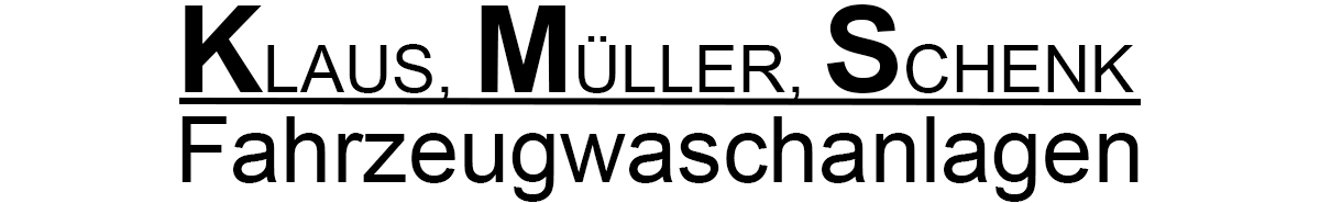 Klaus, Müller, Schenk - Fahrzeigwaschanlagen